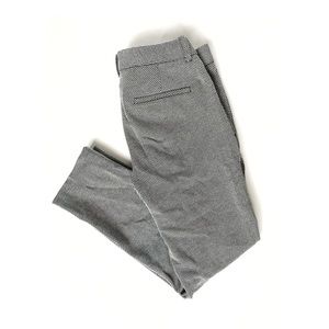 🌹Theory Ankle Pants w/ Tiny Chevron Design